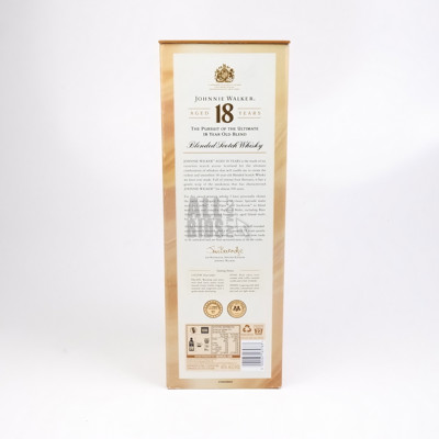 Johnnie Walker Ultimate 18 - Aged 18 Years Blended Scotch Whiskey - 700ml in Presentation Box