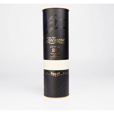Ron Zacapa Centenario Sistema 23 Solera Gran Reserva Rum - 700ml in Presentation Tin