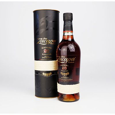 Ron Zacapa Centenario Sistema 23 Solera Gran Reserva Rum - 700ml in Presentation Tin
