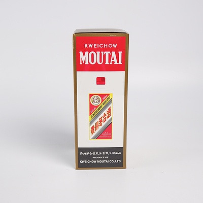 Kweichow Moutai 500Ml in Presentation Box with Two Shot Glasses, Booklet and Carry Bag