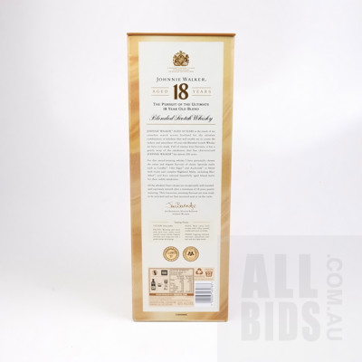 Johnnie Walker Aged 18 Years Blended Scotch Whiskey - 700ml in Presentation Box