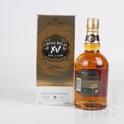 Chivas Regal XV Aged 15 Years Blended Scotch Whiskey - 700ml in Presentation Box