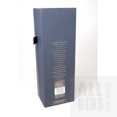 Johnnie Walker Blue Label Blended Scotch Whisky, Bottle No IC0 74422 - 700ml in Presentation Box