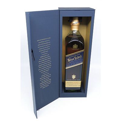 Johnnie Walker Blue Label Blended Scotch Whisky, Bottle No IC0 49473 - 700ml in Presentation Box