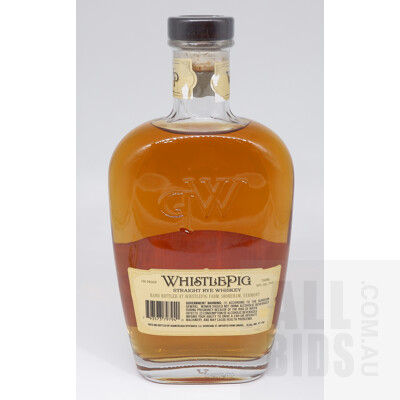 Whistle Pig Straight Rye Whiskey 750 ml
