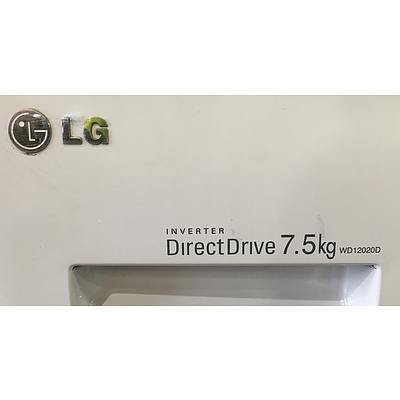 LG DirectDrive WD12020D 7.5Kg Washing Machine
