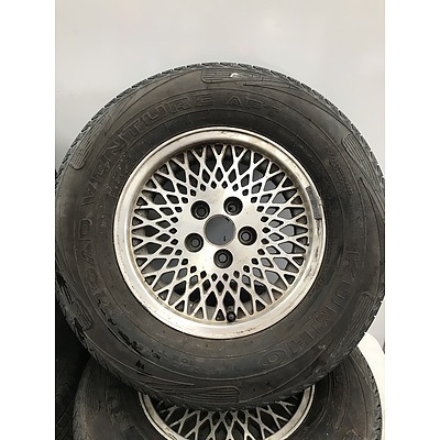 5 Stud 15 Inch Rims and Tyres