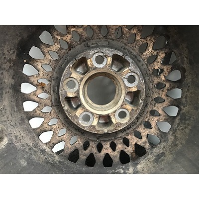 5 Stud 15 Inch Rims and Tyres