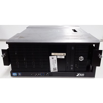 HP Workstation Z820 Dual Quad-Core Intel Xeon E5-2643 3.3GHz Computer