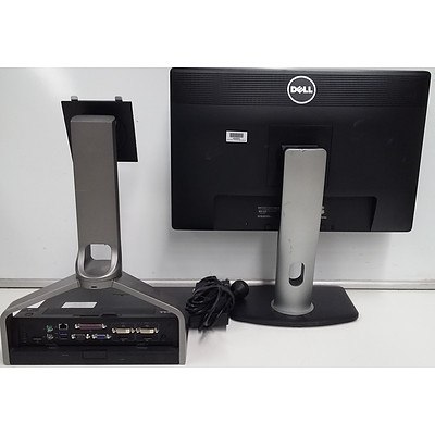 Dell P2412Hb 23.8 Inch Widescreen LED-Backlit LCD Monitor & Dell PROX2 E-Port Docking Station