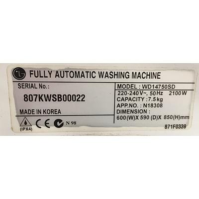 LG WD14750SD 7.5Kg Capacity Washing Machine