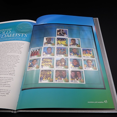 Collection of Australian Stamp Booklets With Stamps, 1996, 1997, 1998, 1999, 2000 and 2001