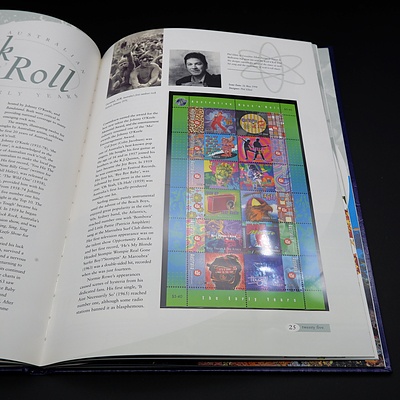 Collection of Australian Stamp Booklets With Stamps, 1996, 1997, 1998, 1999, 2000 and 2001