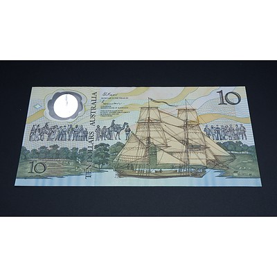 $10 1988 Johnston Fraser Australian Ten Dollar Polymer Banknote R310A AB12313719