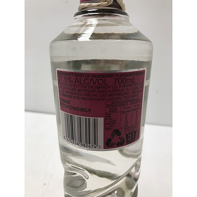 Smirnoff Raspberry Vodka 700ml