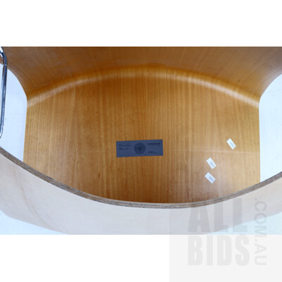 Pair of Fredericia Furniture Model 1610 Stools Designed by Hans Sandgren Jakobsen