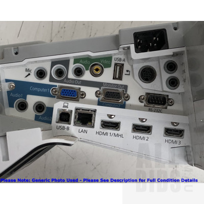 Epson (EB-695Wi) WXGA 3LCD Projector