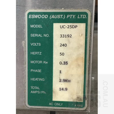 Eswood ES UC-25DP Underbench Commerical Dishwasher