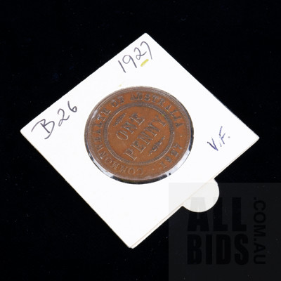 1944 Australian Penny vf