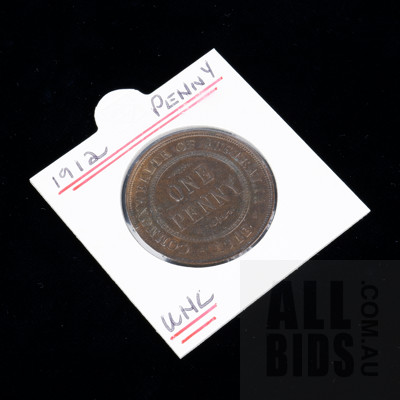 1912 Uncirculated Australian Penny