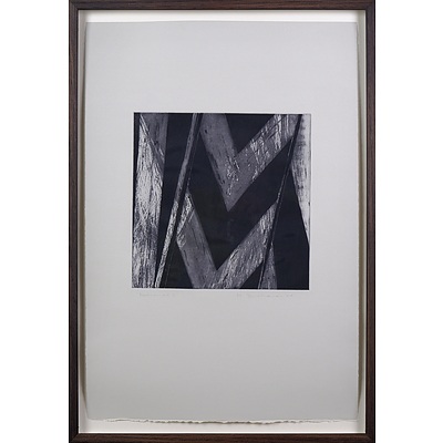 Meg Buchanan (born 1949), Nocturnal I 2002, Etching & Aquatint, Unique State, 24.5 x 24.5 cm (image size)