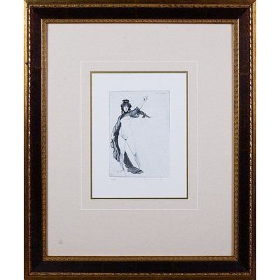Norman Lindsay (1879-1969), Lysistrata, Facsimile Etching, 17.5 x 13 cm (image size)