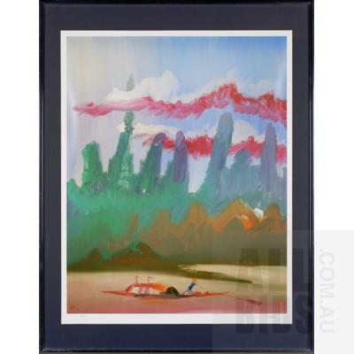 Sidney Nolan (1917-1992), River Kwai Series, Photolithograph, 72 x 57 cm (image size)