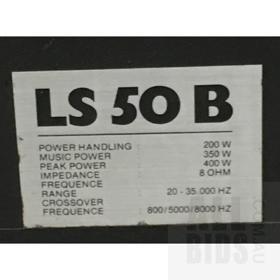 Marantz LS-50B Stereo Speakers - Lot Of Two