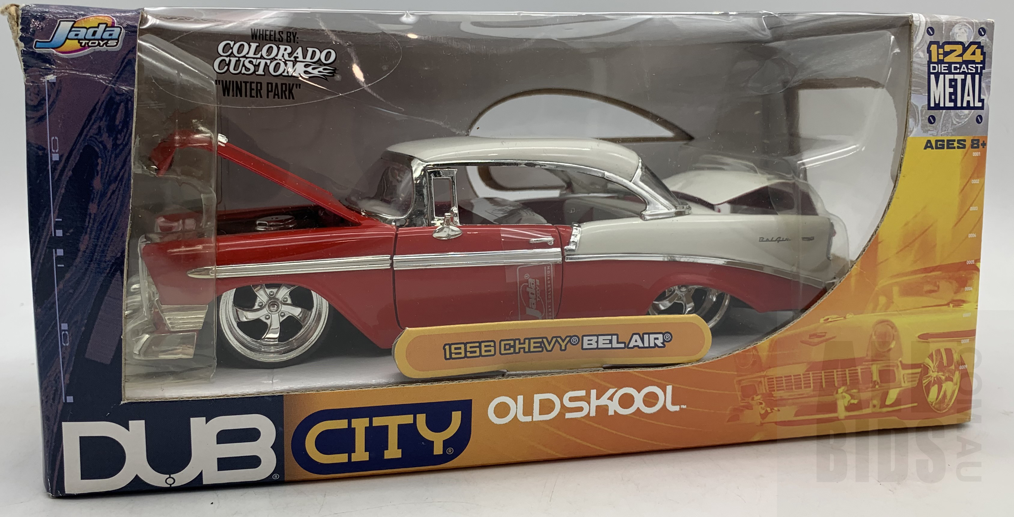 Jada Old Skool Dub City 1956 Chevy - Lot 1235923 | ALLBIDS