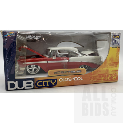 Jada Old Skool Dub City 1956 Chevy - Lot 1235923 | ALLBIDS