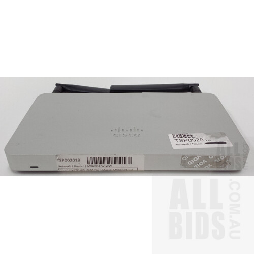 Cisco (MX67C-HW-WW) Meraki Wireless Cloud Mnaged Router/Security Device/Cellular Modem