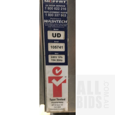 Washtec UD Commercial Underbench Dishwasher