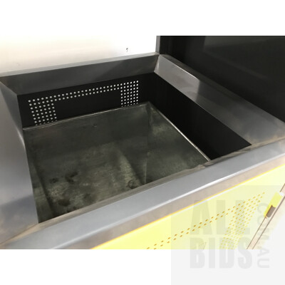 Rubbish/Recycling Split Disposal Bin