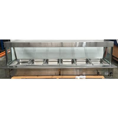 Stainless Steel Counter Top Bain Marie