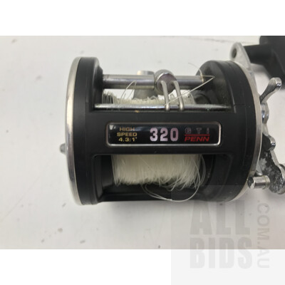 Penn 320 GTi Graphite Fishing Reel