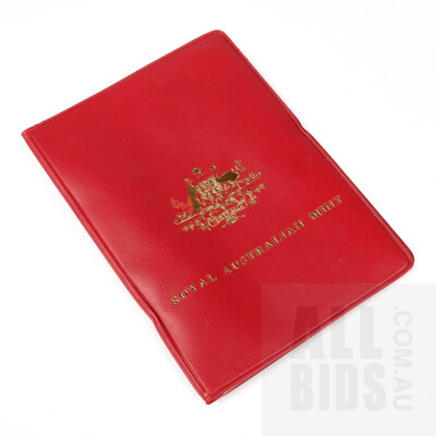 1981 RAM Wallet Australian Uncirculated Decimal Coin Set