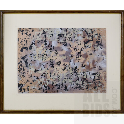 Sydney Ball (1933-2017), Untitled, Mixed Media on Paper, 40 x 54 cm