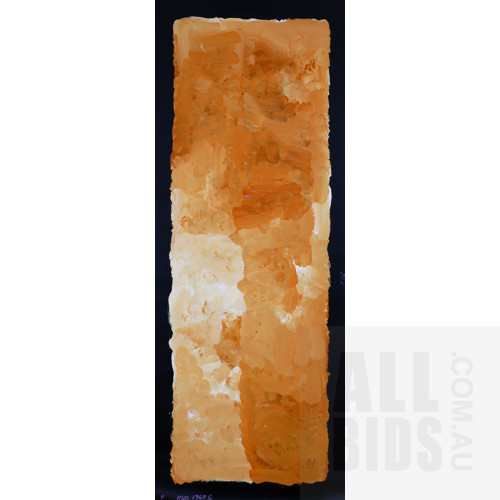 Kudditji Kngwarreye (born c1928-2017, Anmatyerre language group), My Country, Acrylic on Canvas, 40 x 120 cm