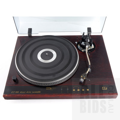 Monitor Audio ET-500 Direct Drive with SME Series III Tonearm