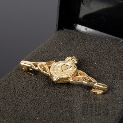 9 Ct Gold Royal Ulster Constabulary Medal/Brooch