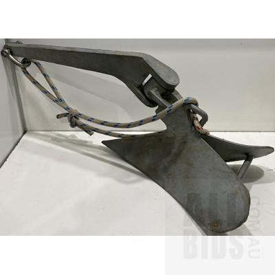 Galvanised Plow Anchor