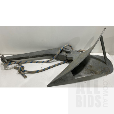 Galvanised Plow Anchor