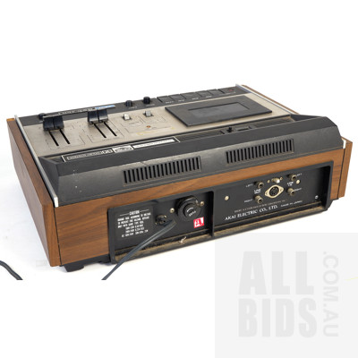 Akai GXC-46D Glass & X'Tal Ferrite Head Cassette Stereo Tape Deck