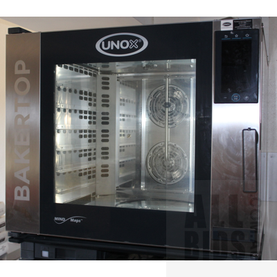 Unox Bakertop Combi Oven and Unox Deck Top Static Oven With Stand(Under Manufacturer Warranty) - ORP $20,800