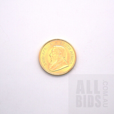 South African 1982 1/2 Krugerrand 1/2oz Gold Coin