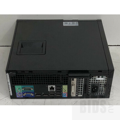 Dell OptiPlex 9010 Intel Core i7 (3770) 3.40GHz CPU Small Form Factor Desktop Computer