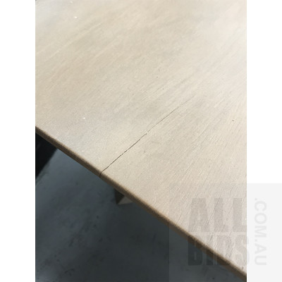 Crispin White Oak Coffee Table and Entertainment Unit ORP $1098 Combined