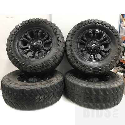 Fuel 18 Inch Wheels With Toyo All Terrain Tyres