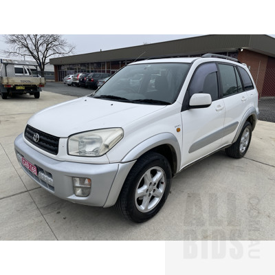 10/2001 Toyota Rav4 Cruiser (4x4) - Lot 1238003 | CARBIDS