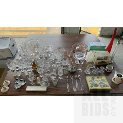 Lot Of Assorted Crystalware